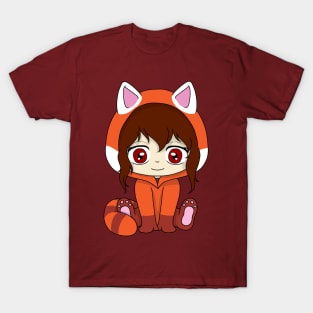 creepypasta red panda (lazari) T-Shirt